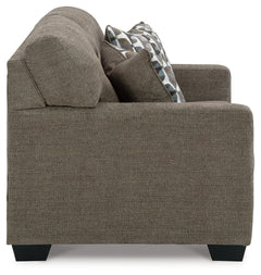Mahoney Chocolate Loveseat - Ornate Home