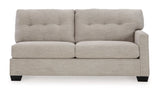 Mahoney Pebble 2pc Sectional Sofa w/ LAF Chaise - Ornate Home