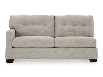 Mahoney Pebble 2pc Sectional Sofa w/ RAF Chaise - Ornate Home