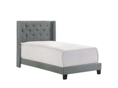 Makayla Gray Twin Bed - Ornate Home
