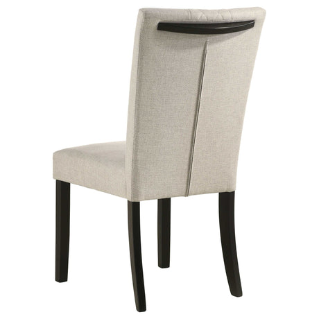 Malia Beige Side Chair - Ornate Home