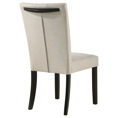 Malia Beige Side Chair - Ornate Home