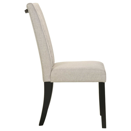 Malia Beige Side Chair - Ornate Home