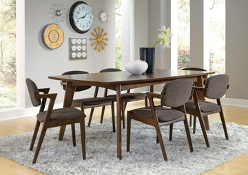 Malone Dark Walnut Dining Chair (Set of 2) - Ornate Home