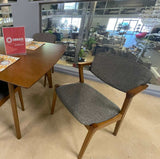 Malone Dark Walnut Dining Chair (Set of 2) - Ornate Home