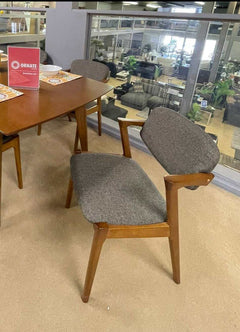 Malone Dark Walnut Dining Chair (Set of 2) - Ornate Home