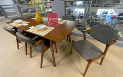 Malone Dark Walnut Rectangular Dining Table - Ornate Home