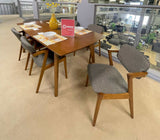 Malone Dark Walnut Rectangular Dining Table - Ornate Home