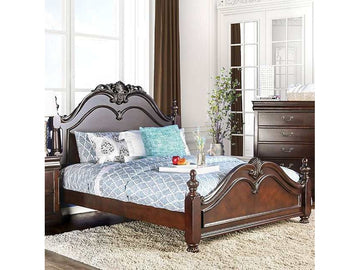Mandura Cherry Queen Bed - Ornate Home