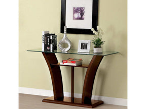 Manhattan Brown Cherry Sofa Table - Ornate Home