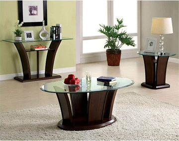 Manhattan Brown Cherry Sofa Table - Ornate Home
