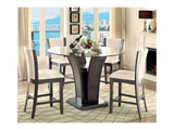 Manhattan Gray Round Counter Height Table - Ornate Home