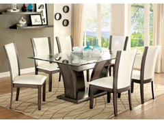 Manhattan Gray & White Dining Chair (Set of 2) - Ornate Home