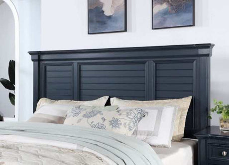 Manzanillo Slate Blue California King Bed - Ornate Home