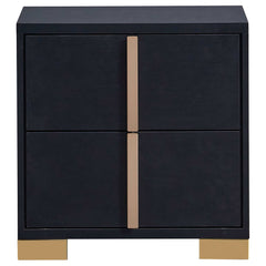 Marceline Black Full Bedroom Set / 4pcs - Ornate Home