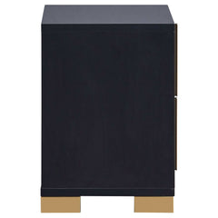 Marceline Black Full Bedroom Set / 4pcs - Ornate Home