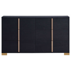 Marceline Black Full Bedroom Set / 4pcs - Ornate Home