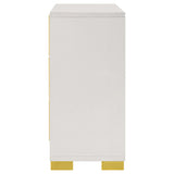 Marceline White / Gold Dresser - Ornate Home