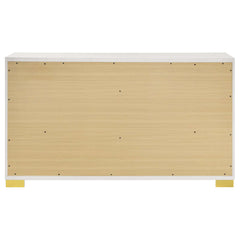 Marceline White / Gold Dresser - Ornate Home