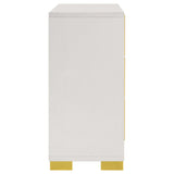 Marceline White / Gold Dresser - Ornate Home
