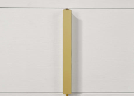 Marceline White / Gold Dresser - Ornate Home