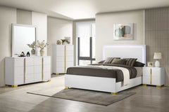 Marceline White / Gold Dresser - Ornate Home