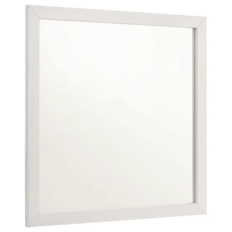 Marceline White Twin Bed 4 Pc Set - Ornate Home