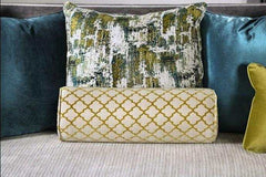 Mariella Gray & Beige Stationary Sofa & Loveseat 2pc - Ornate Home