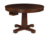 Marietta Tobacco Round Game Table - Ornate Home