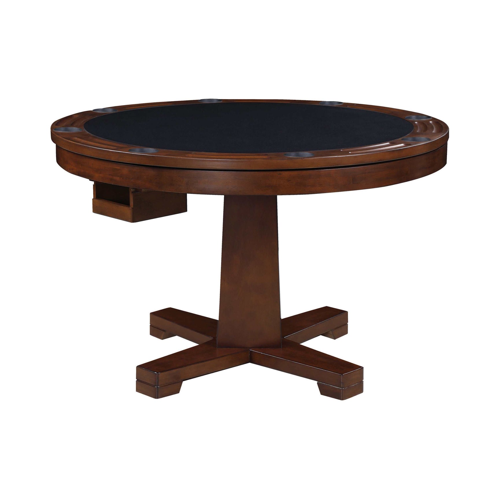 Marietta Tobacco Round Game Table - Ornate Home