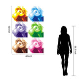 Marilyn Tempered Glass w / Foil Wall Art - Ornate Home