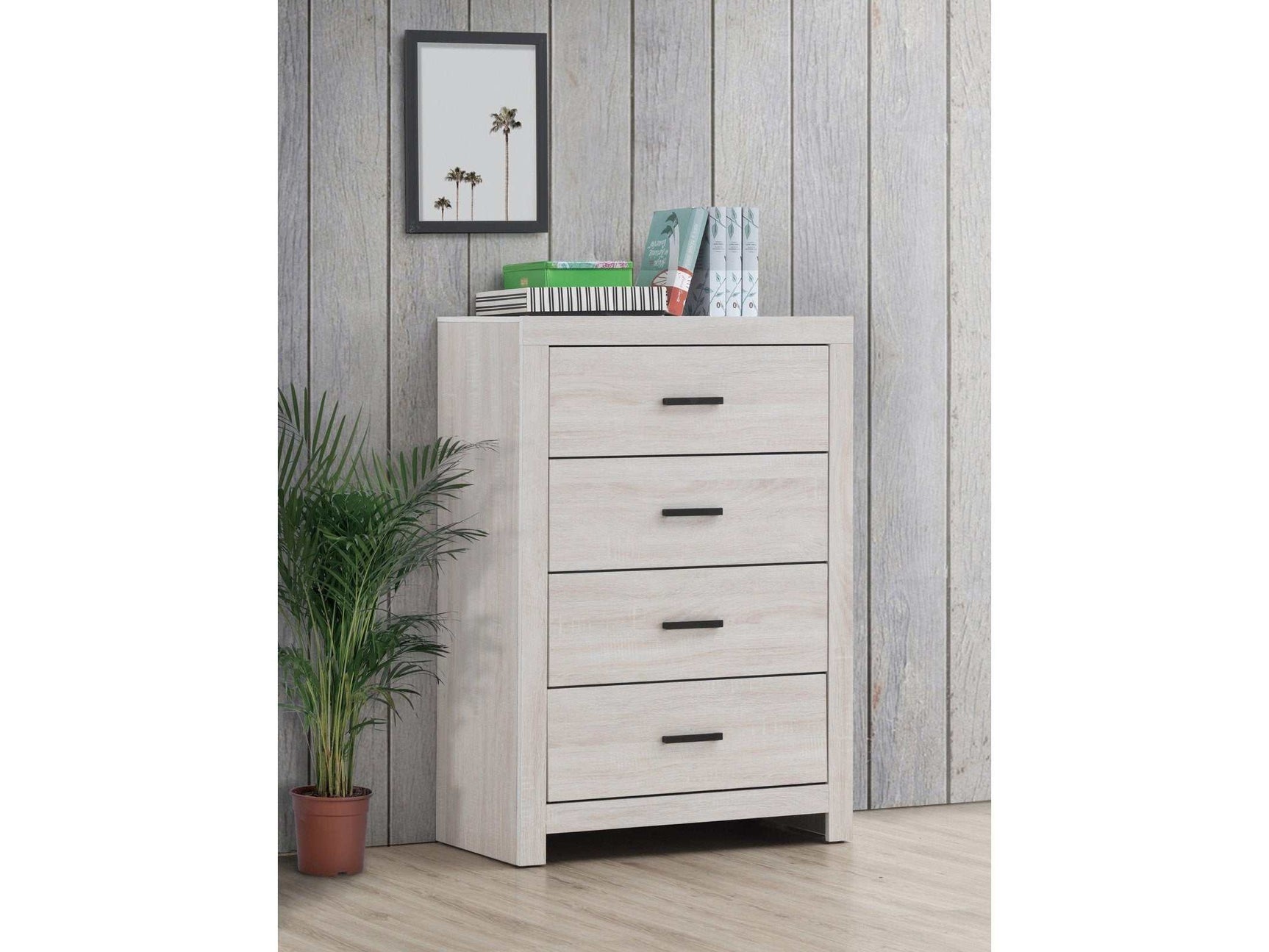 Marion Coastal White Chest - Ornate Home