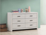 Marion Coastal White Dresser - Ornate Home