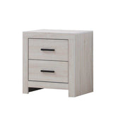 Marion Coastal White Nightstand - Ornate Home