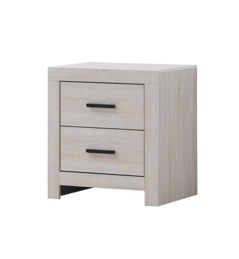 Marion Coastal White Nightstand - Ornate Home
