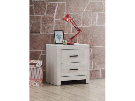 Marion Coastal White Nightstand - Ornate Home