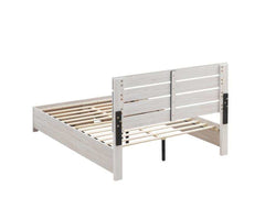 Marion Coastal White Queen Storage Bed - Ornate Home