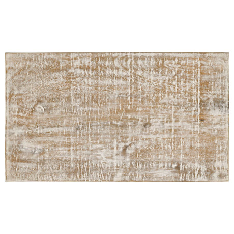 Mariska White Distressed Accent Cabinet - Ornate Home