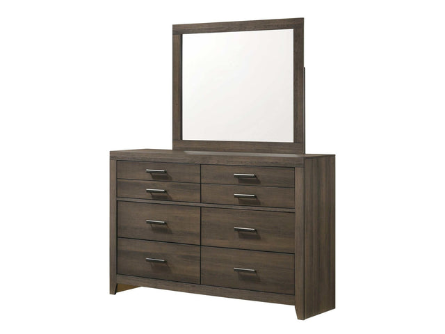 Marley Brown Bedroom Mirror - Ornate Home