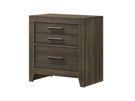 Marley Brown Nightstand - Ornate Home