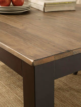 Marshall Rustic Oak Dining Table - Ornate Home