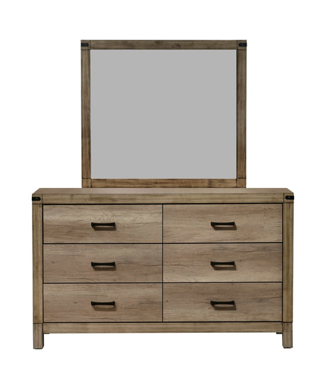 Matteo Light Brown Panel Bedroom Set - Ornate Home