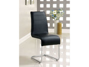 Mauna Black Dining Chair (Set of 2) - Ornate Home