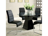 Mauna Black Round Dining Table - Ornate Home