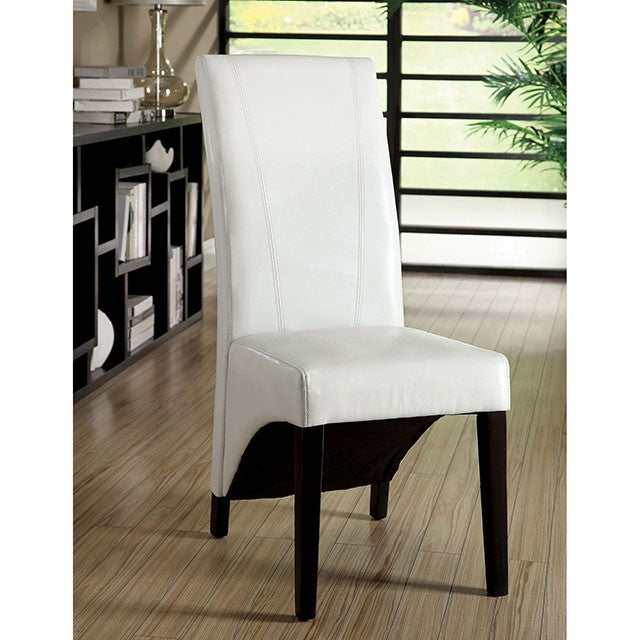 Mauna White Round Dining Table - Ornate Home
