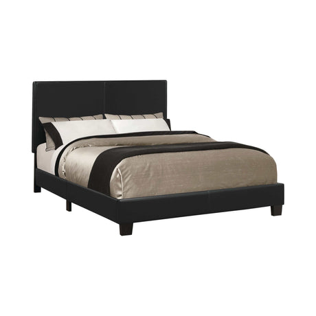 Mauve Black Queen Platform Bed - Ornate Home
