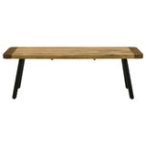 Maverick Natural Mango / Black Bench - Ornate Home