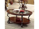 May Brown Cherry Coffee Table - Ornate Home