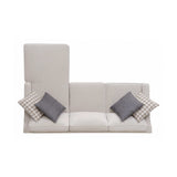 McLoughlin Cream L Shape Sectional Sofa - Ornate Home