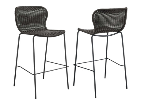 Mckinley Brown / Sandy Black Bar Stool - Ornate Home